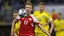 Kualifikasi Euro 2024 yang baru dimulai minggu lalu rata-rata telah menyelesaikan dua laga di tiap Grup yang dibagi dalam 10 grup. Dari hasil-hasil pertandingan tersebut, tercatat ada 6 striker yang mampu tampil tajam setelah sebelumnya tak diperhitungkan. Siapa saja mereka? Berikut daftar keenamnya. (AP Photo)