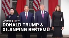 Trump dan Xi Jinping Bertemu, Bahas Berbagai Isu Penting