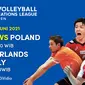 Live Streaming Big Match Volleyball Nations League 2021 di Vidio, Rabu 16 Juni 2021. (Sumber : dok. vidio.com)