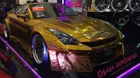 Nissan GT-R Kelir Emas Ini Bikin Geleng-Geleng Kepala
