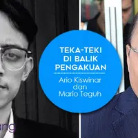 Menyimak beberapa teka-teki di balik pengakuan Ario Kiswinar dan Mario Teguh. (Foto: Bintang Pictures, Desain: Muhammad Iqbal Nurfajri/Bintang.com)
