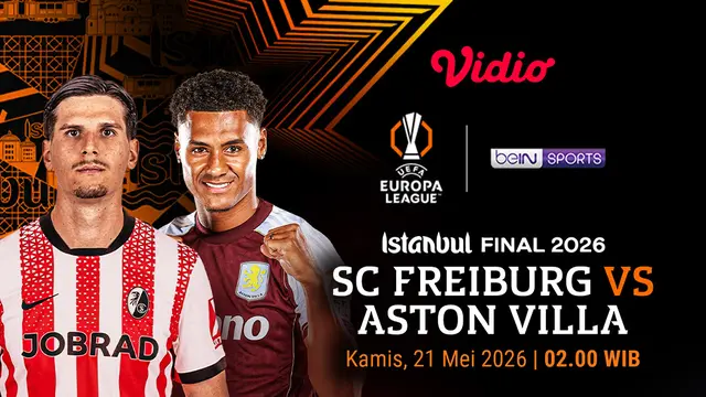 Saksikan SC Freiburg vs Aston Villa eksklusif di Vidio. (dok. vidio.com)
