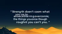 Best Quote About Strength to Inspire Your Life