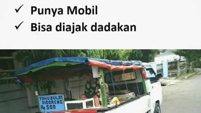 7 Plesetan Bisnis Kaki Lima Ini Bikin Ngakak