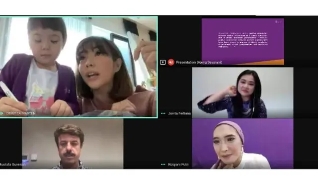 Virtual Media Gathering Sampoerna Academy
