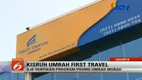 Keputusan OJK melarang program promo First Travel berujung pada penutupan sejumlah kantor First Travel.