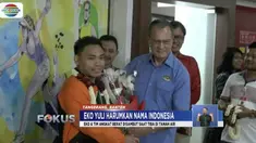 Eko menorehkan total angkatan 317 kilogram dengan rincian 143 kilogram.