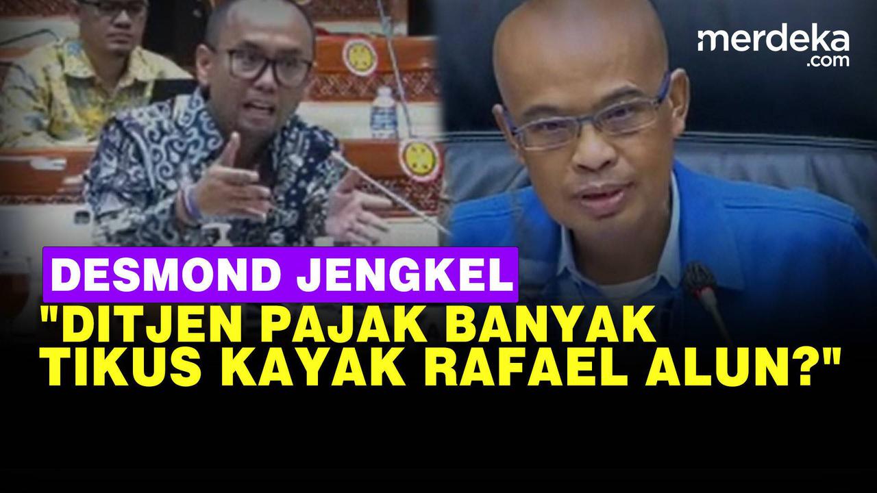 VIDEO: Keras Sentilan Desmond Soroti Ditjen Pajak Banyak Tikus Seperti Rafael Alun