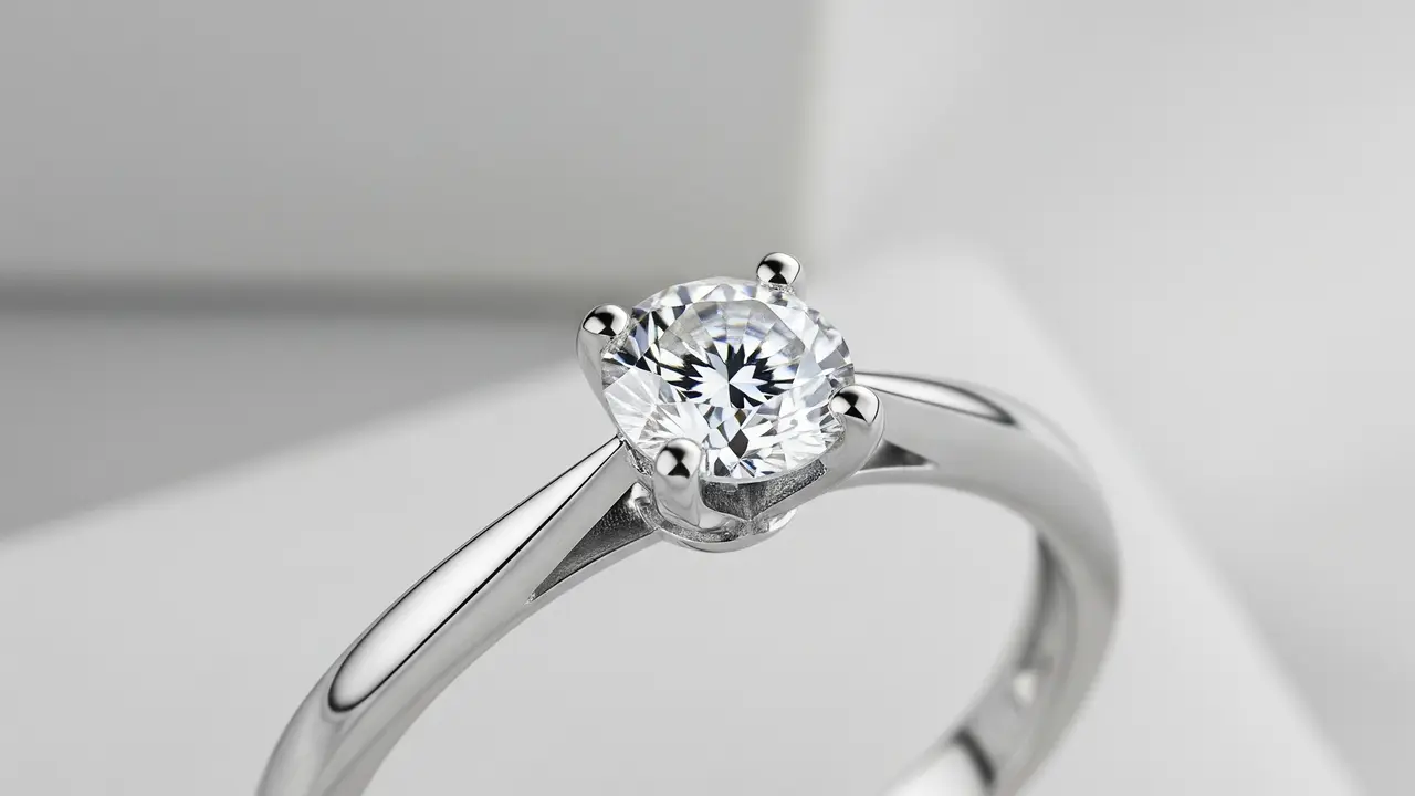 9 Model Cincin Emas Putih Simple Elegan