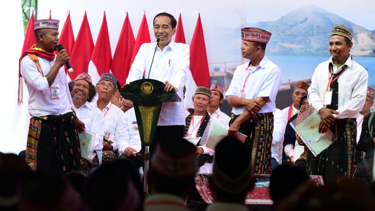 Kunjungan Presiden Jokowi ke NTT
