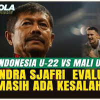 Timnas Indonesia U-22 VS Mali Berakhir Imbang 2-2, Indra Sjafri Beberkan Kekurangan Garuda Muda!