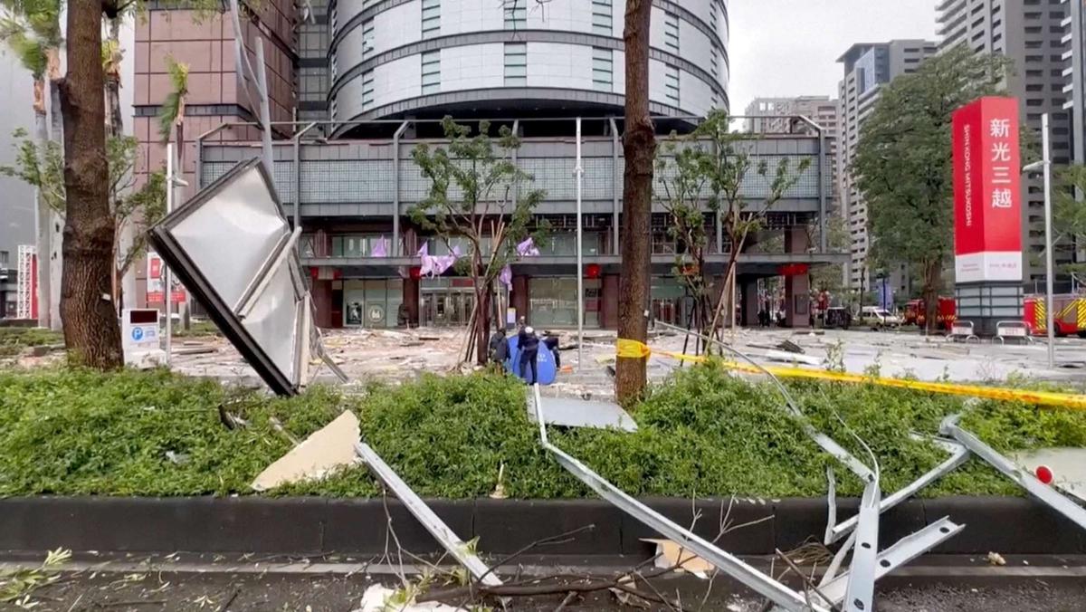 Ledakan dashyat guncang pusat perbelanjaan di Taiwan