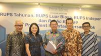 Rapat Umum Pemegang Saham PT Provident Investasi Bersama Tbk (PALM). (Foto: Provident Investasi Bersama)