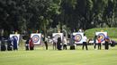 Peserta saat mengikuti eksibisi nomor Barebow dalam Seleksi Nasional (Seleknas) Pengurus Besar Persatuan Panahan Indonesia (PB Perpani) di Lapangan Panahan, Gelora Bung Karno, Senayan, Jakarta, Rabu (8/3/2023). (Dok. PB Perpani)
