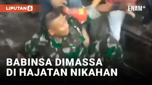 Lerai Keributan di Acara Nikahan di Grobogan, Babinsa Malah Dikeroyok Warga