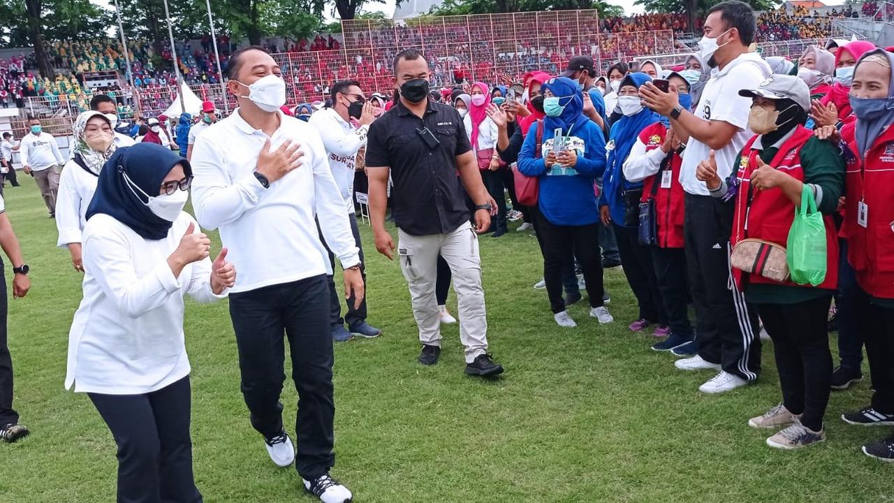 32 ribu kader kesehatan untuk menghadapi musim pancaroba di Surabaya (Dian Kurniawan/Liputan6.com)