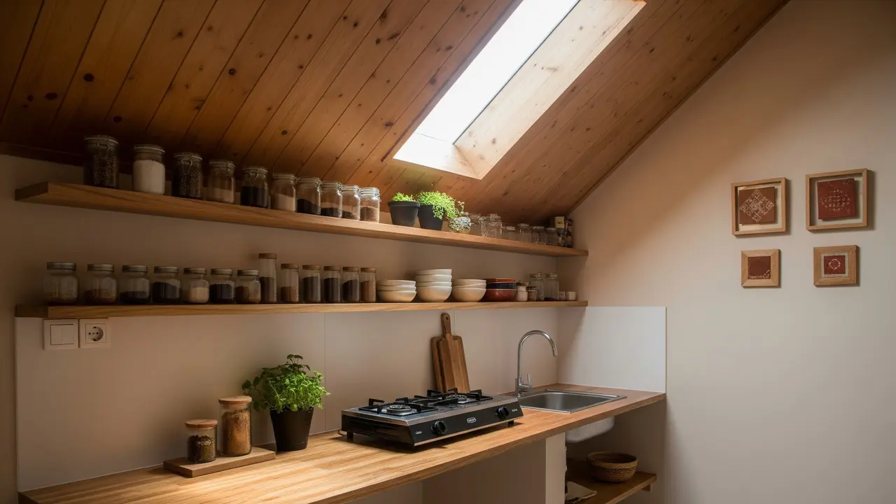 Dapur Minimalis Tanpa Kitchen Set