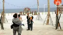 Aloha PIK 2 ini berkonsep destinasi kuliner bernuansa tropis yang melengkapi deretan fasilitas, seperti Land’s End, Beach Club, Holiday Inn Resort, Ginza Beach Walk, dan Community Park. (merdeka.com/Arie Basuki)