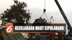 Dari 20 kendaraan yang terlibat tabrakan beruntun, 18 diantaranya kini berada di Gerbang Tol Jatiluhur.