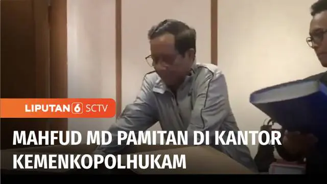 VIDEO: Ganjar Blusukan ke Pasar, Mahfud MD Kemasi Barang dan Pamitan di Kemenkopolhukam