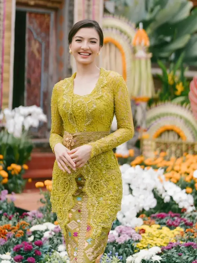 6 Inspirasi Kebaya Hijau dari Aaliyah Massaid, Nikita Willy, hingga Erina Gudono