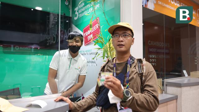 Beli Kartu SIM di Bandara Phnom Penh