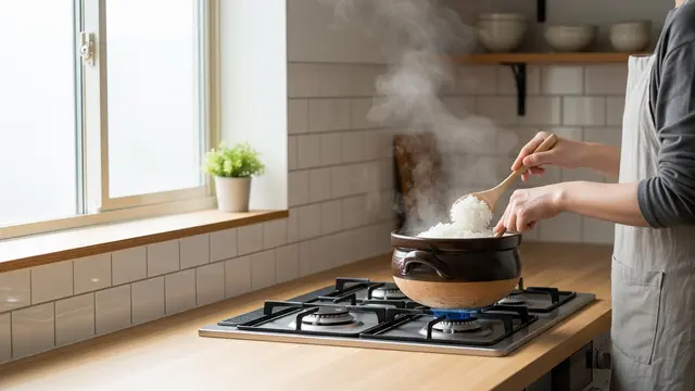 Cara Membuat Nasi Pulen Tanpa Rice Cooker (AI Generated)