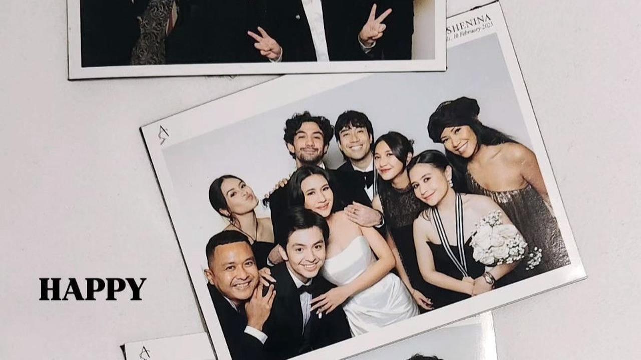 Deretan Artis Hadiri Pernikahan Angga Yunanda dan Shenina Cinnamon di Bali, Kompak Pakai Dress Code Hitam