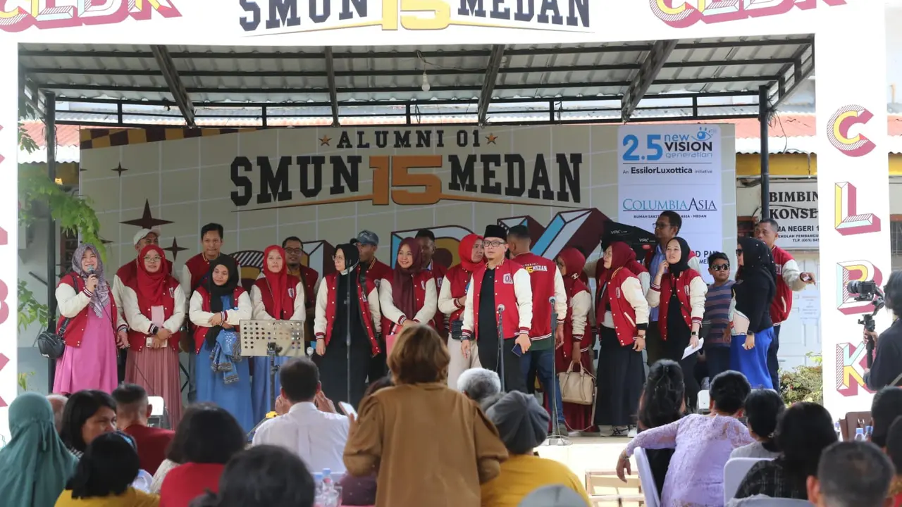 Reuni alumni angkatan 2001 SMA Negeri 15 Medan