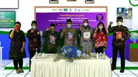 Danone Indonesia bersama Lembaga Pendidikan (LP) Ma'arif Nahdlatul Ulama (NU) meluncurkan program Generasi Sehat Indonesia (Gesid) (Dian Kurniawan/Liputan6.com)