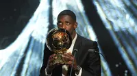 Kontribusinya krusial dalam keberhasilan PSG mengamankan lima gelar, baik di level domestik maupun kompetisi Eropa. (AP Photo/Thibault Camus)