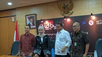 Konferensi Pers IDByte Esports 2019 bersama Kemkominfo, Kemenpora, dan BEKRAF di Gedung Kemkominfo, Jakarta Pusat, Selasa (27/8/2019). (Bola.com/Muhammad Adiyaksa)