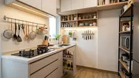 11 Model Dapur Kecil dengan Penyimpanan Vertikal agar Leluasa saat Masak