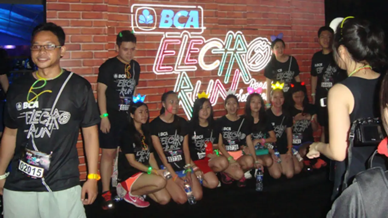 Electro Run: Lari marathon di Malam Hari 