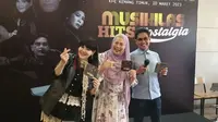 Dewi Yull, Nicky Astria, Broery Marantika, Obbie Messakh, dan Ita Purnamasari dalam konferensi pers album Musikilas Hits Nostalgia di Jakarta Selatan, Jumat (10/3/2023). (Dok. via M. Altaf Jauhar)