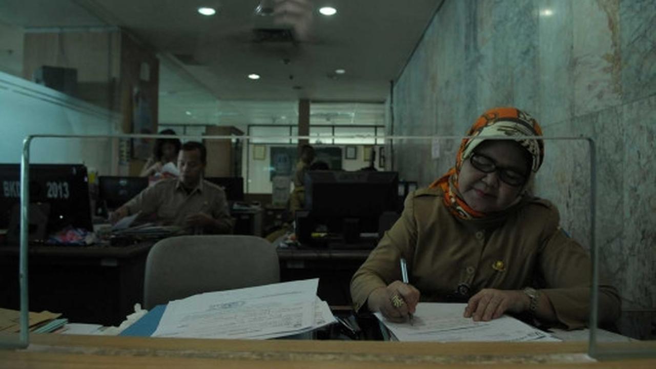 Hari pertama bekerja usai cuti Lebaran, PNS DKI kembali beraktivitas