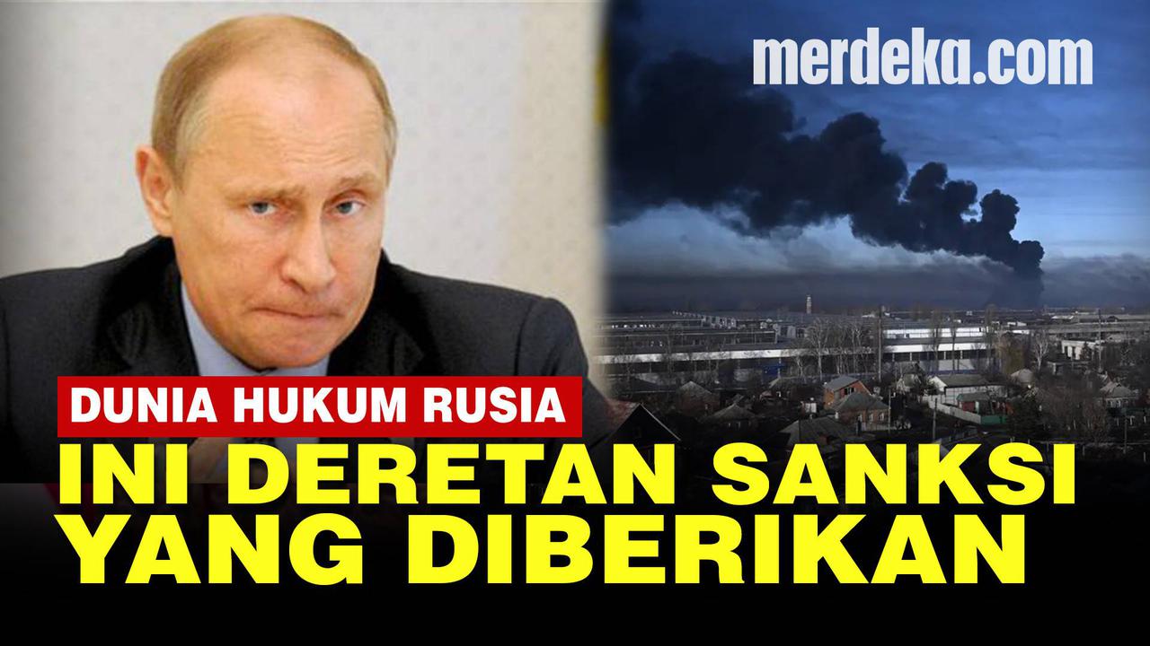 VIDEO: Rusia Dilarang Ikut Piala Dunia, Ini Daftar Lengkap Sanksi Tiap Negara