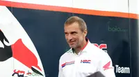 Team Principal / Communications and Marketing Director, Livio Suppo saat berada di Sentul, Indonesia. (Bola.com/Nicklas Hanoatubun)