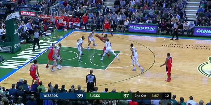 VIDEO: Game Recap NBA 2017-2018, Wizards 99 Vs Bucks 88