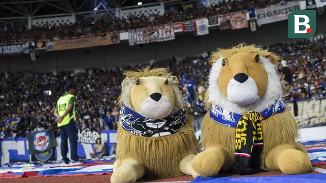 Dukungan Aremania saat Away