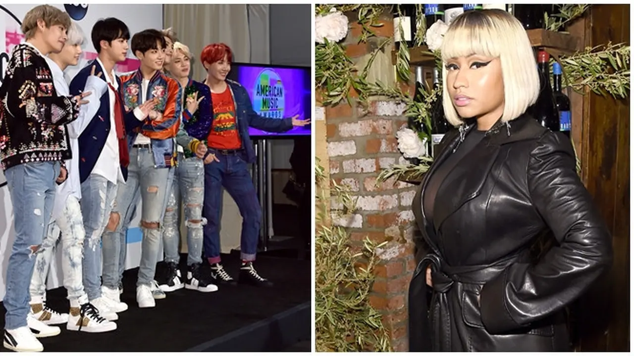 [Bintang] Kolaborasi Bareng BTS, Ini Ide Nicki Minaj di MV Idol