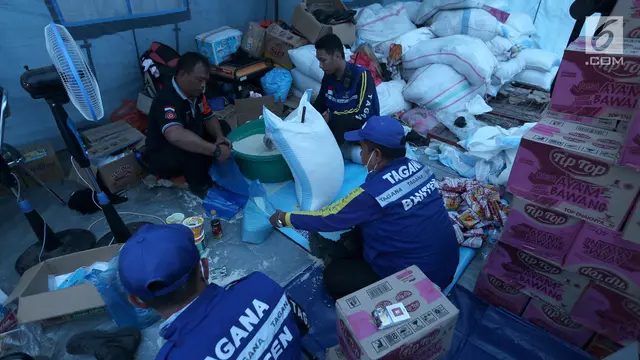 Bantuan Korban Gempa dan Tsunami Palu di Dinsos