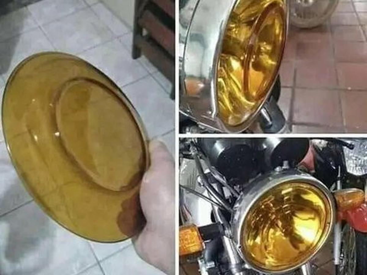 Piring Jadi Cover Lampu?