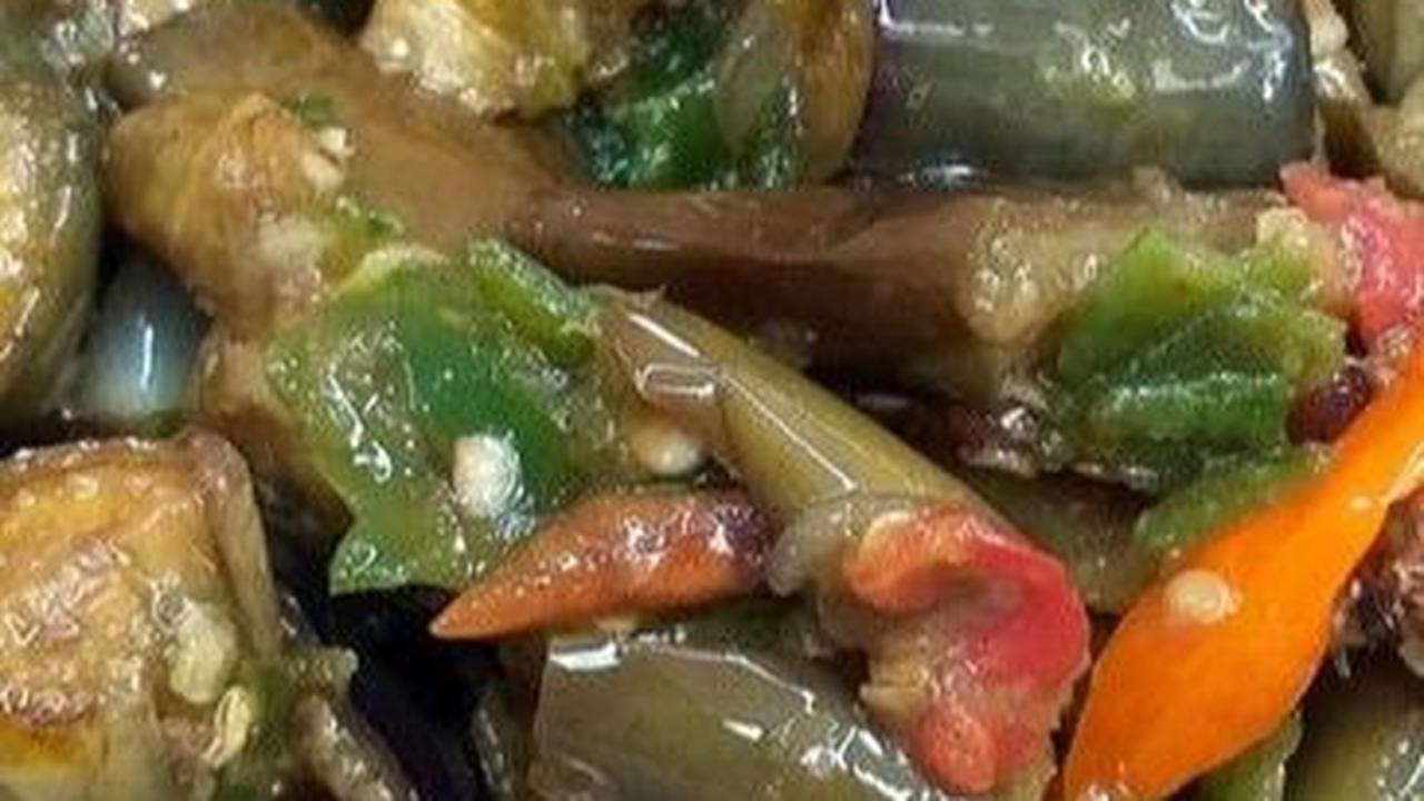 5. Resep Terong Kukus Saus Madu