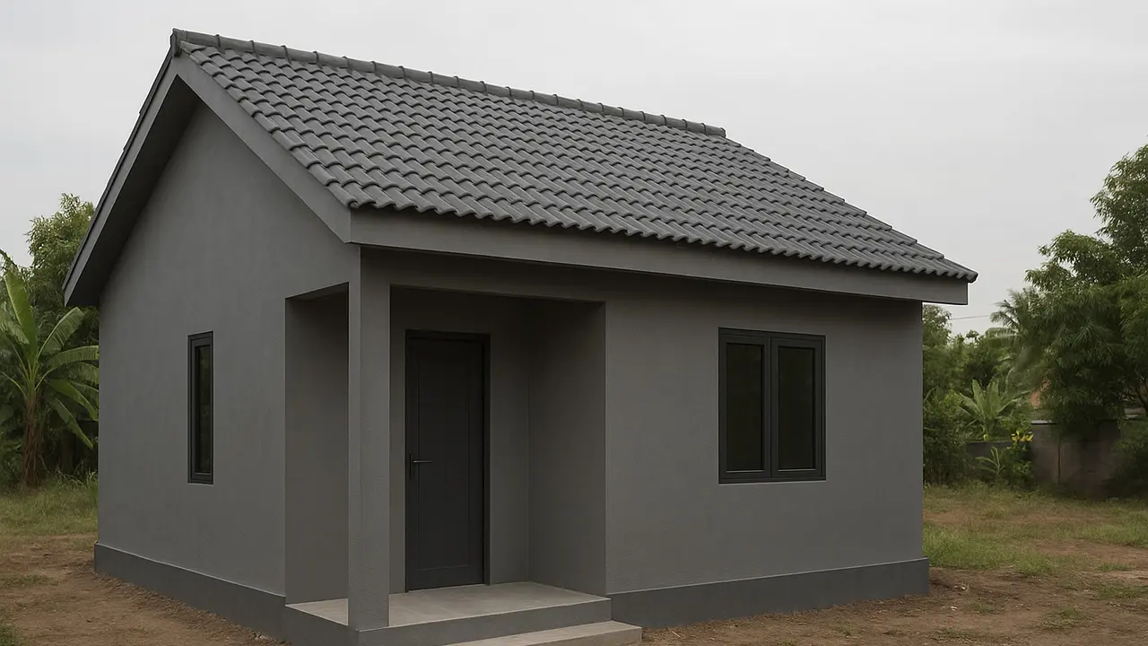 Desain Rumah Minimalis Rp50 Jutaan (Foto: ChatGPT)