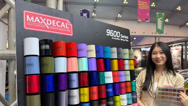 MaxDecal Bawa 9600 Printable Evolution Wrap Film di IMX 2026 (ist)