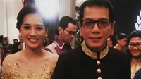 Pernikahan Gista Putri dan Wishnutama (sumber foto: Instagram via @gracello)