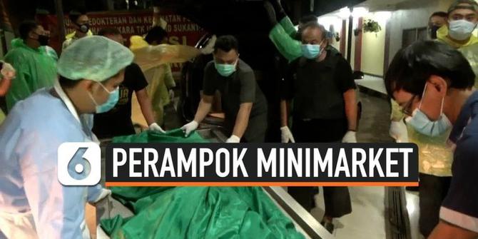 VIDEO: Polisi Tembak 2 Perampok Minimarket di Jakbar