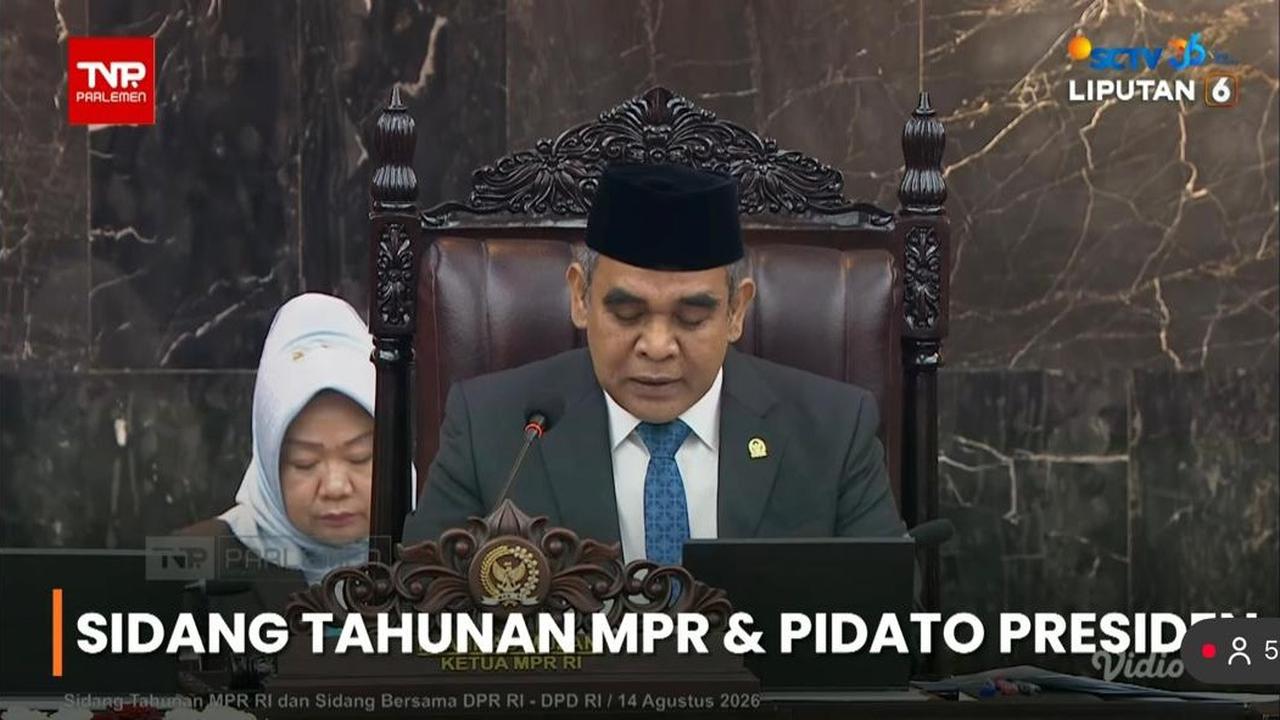 Sidang Tahunan MPR, Muzani Soroti Etika Berpendapat di Era Digital