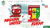 Liga 1 2018 Madura United Vs Mitra Kukar (Bola.com/Adreanus Titus)